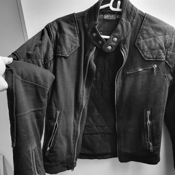 Ralph Lauren blue label moto jacket - Picture 5 of 6